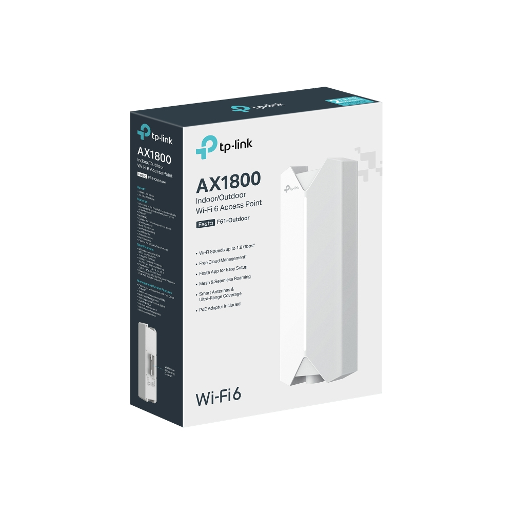 TP-LINK AP AX1800 Festa F61-Outdoor EU - 1,201 Mbps