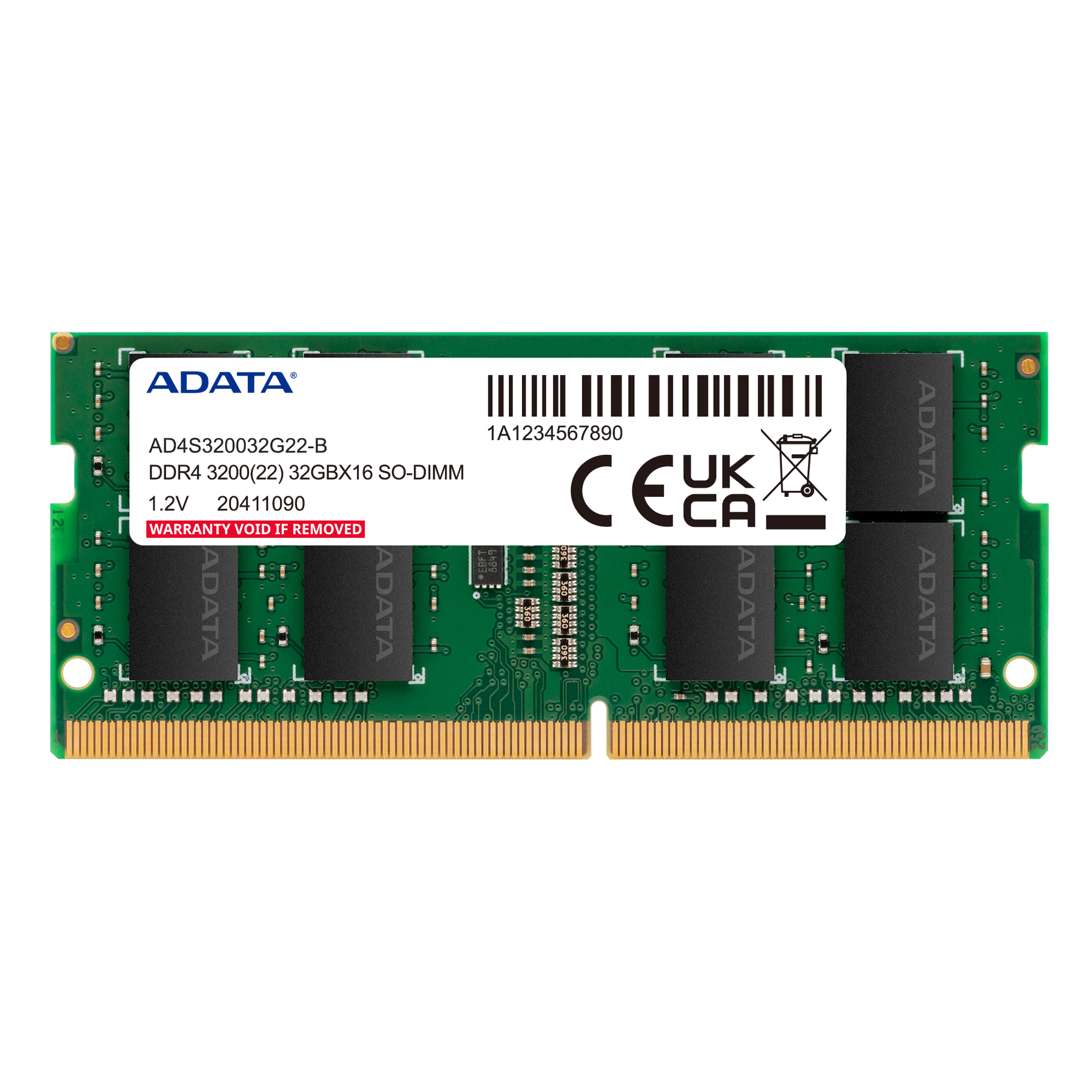 ADATA SO-DIMM 16 GB DDR4-3200 DUAL-KIT GREEN