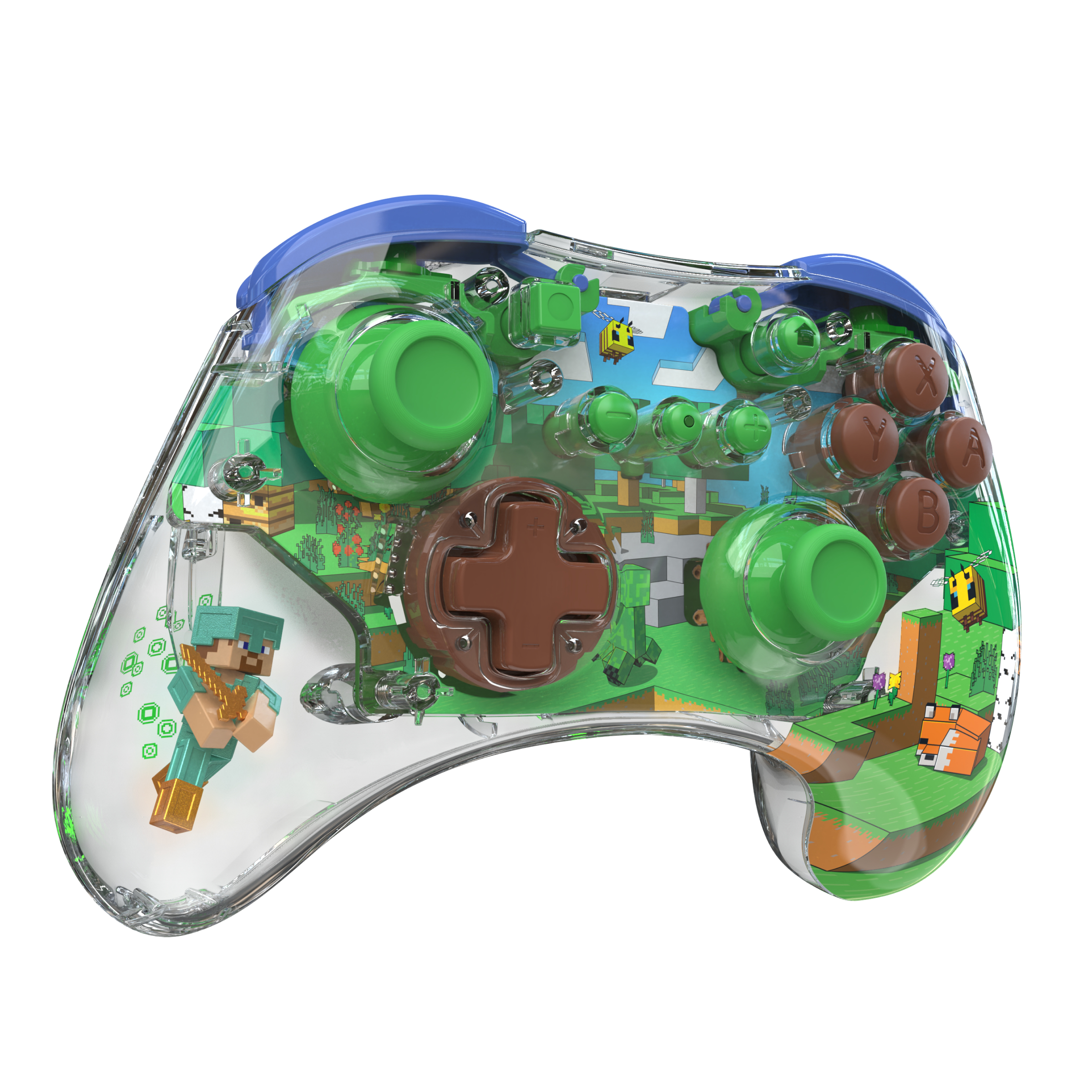 PDP REALMz Wireless Minecraft Forest gamepad