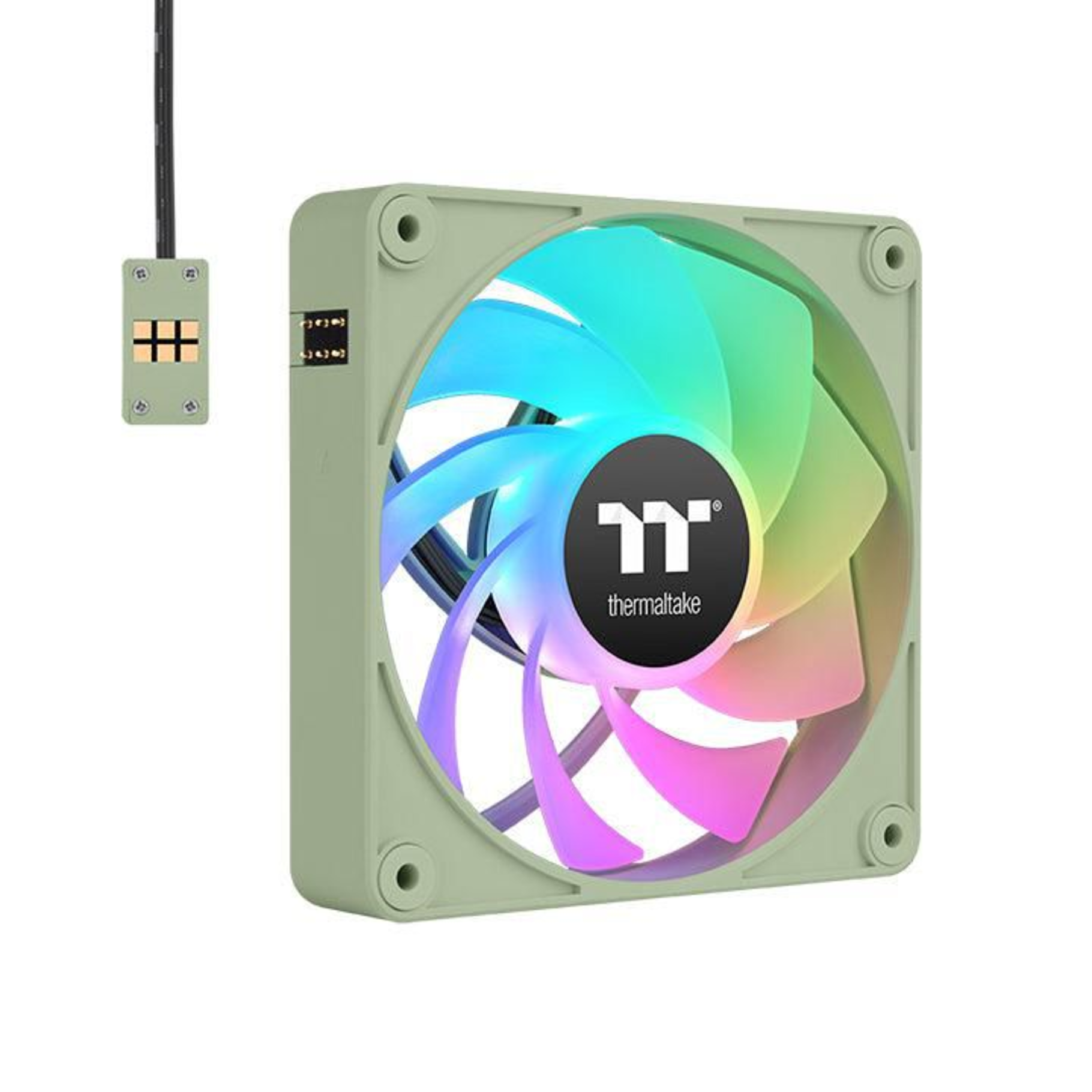 Thermaltake TT CT140 EX Rev ARGB Sync PC Cooling Fan 3 Pack Matcha