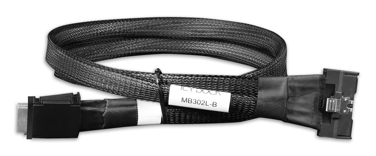 Icy Dock MCIO 8i MB302L-B