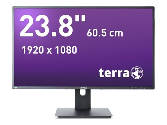 TERRA LCD/LED PV V4 black USB-C - DP - HDMI GREENLINE PLUS - Flat Screen - 60.5 cm