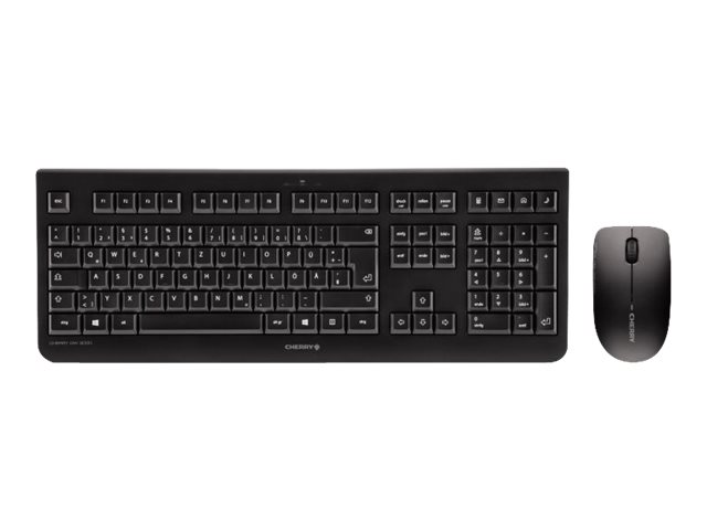 Cherry DW 3000 - Tastatur-und-Maus-Set - kabellos - Keyboard