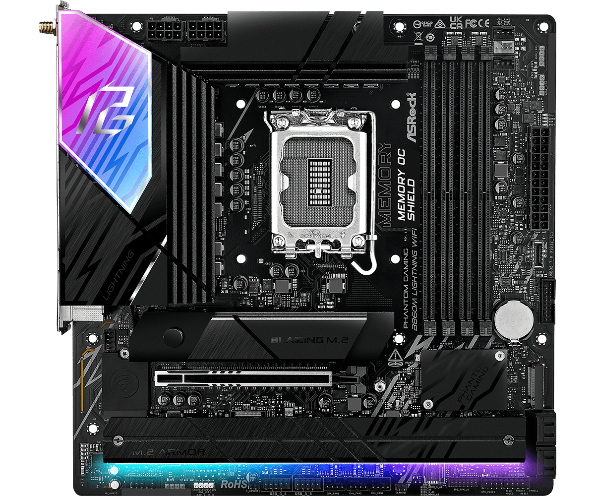 ASRock B860M Lightning WiFi DDR5 Intel S1851 retail