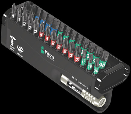 Wera Bit-Check 30 Impaktor 2 | Small selection