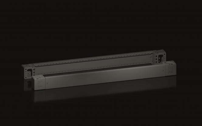 Rittal Plinth corner piece VX glare protection front/rear H100mm W1200mm