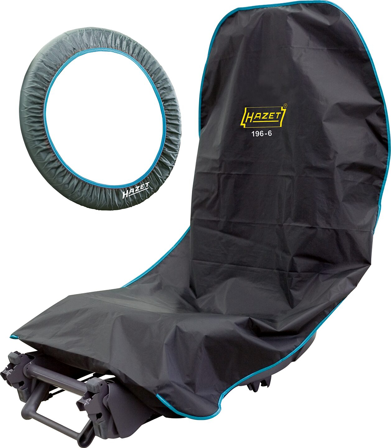 HAZET 196-6/2 Protective Cover Set Black