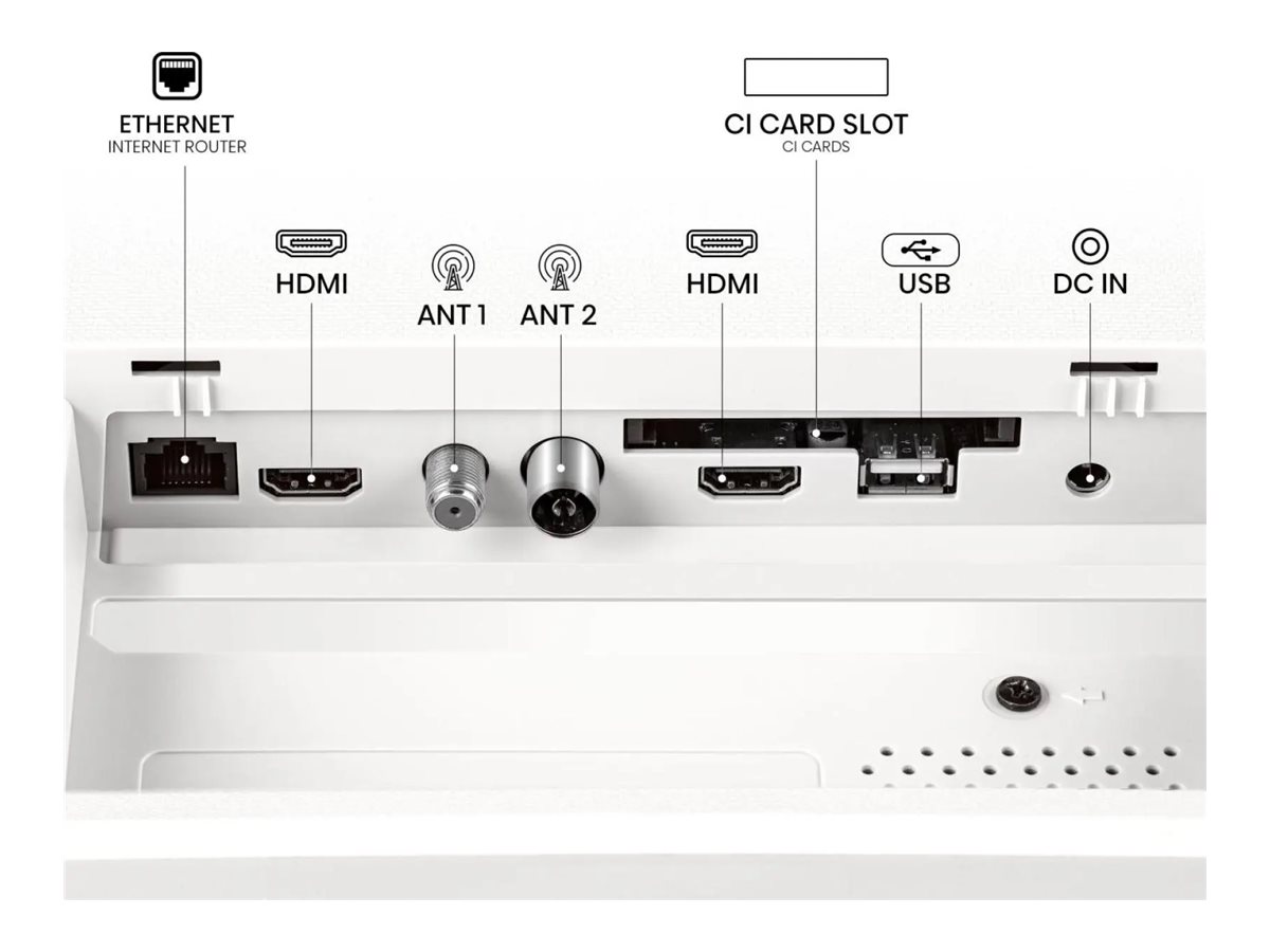 Hisense 32S5Q Smart LED TV QLED 60Hz DECO BIANCO FHD VIDAA LCD