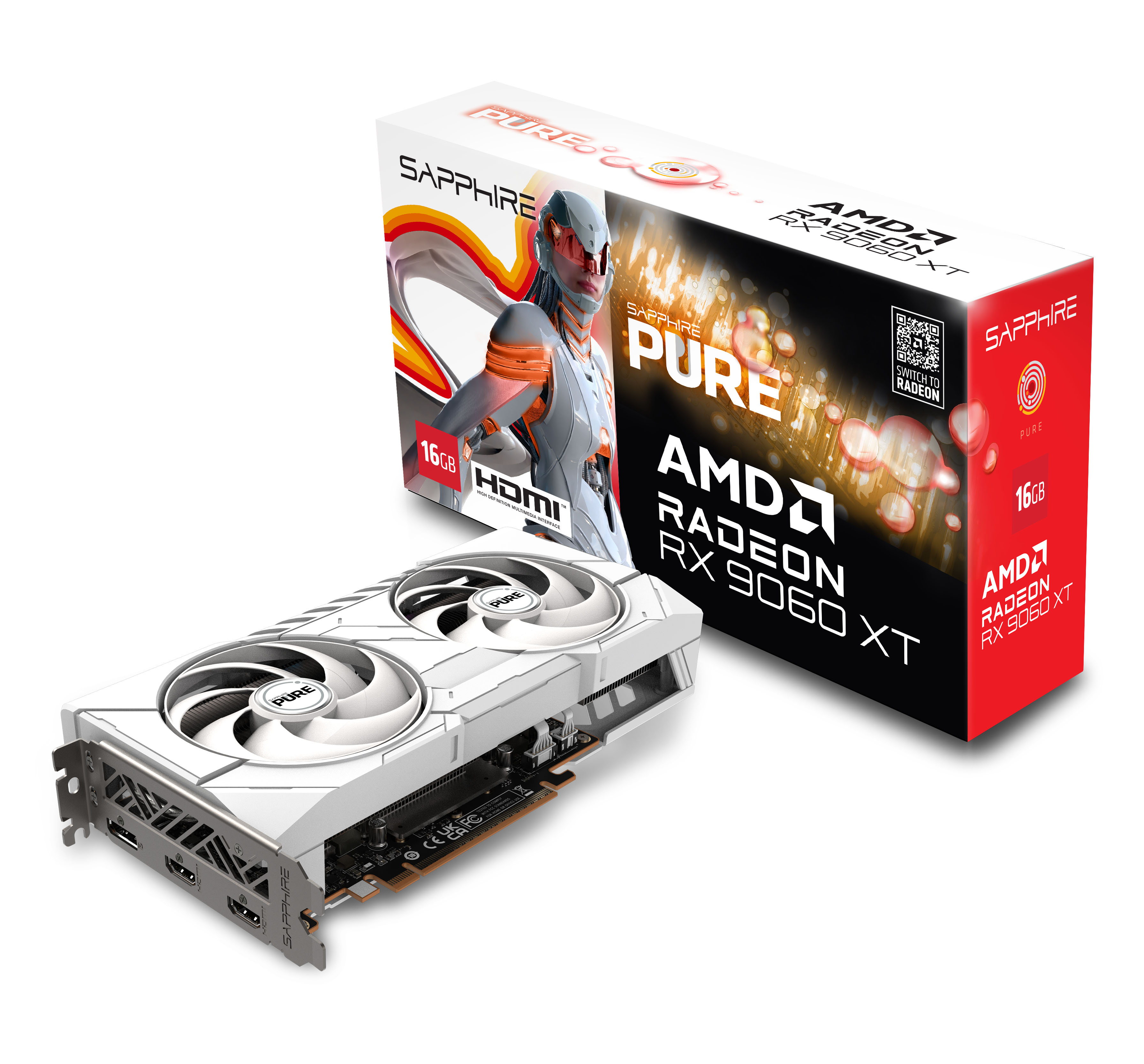 Sapphire Pure RX 9060 XT graphics card