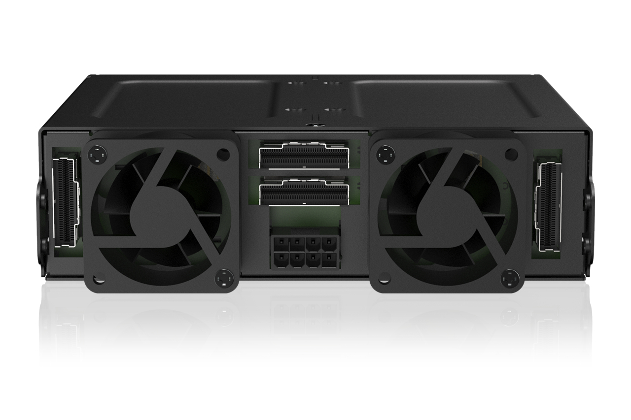 ICY DOCK MB998V4P-B 8-BAY U.2/U.3 NVME SSD PCIE 4.0 REMOVABLE ENCLOSURE