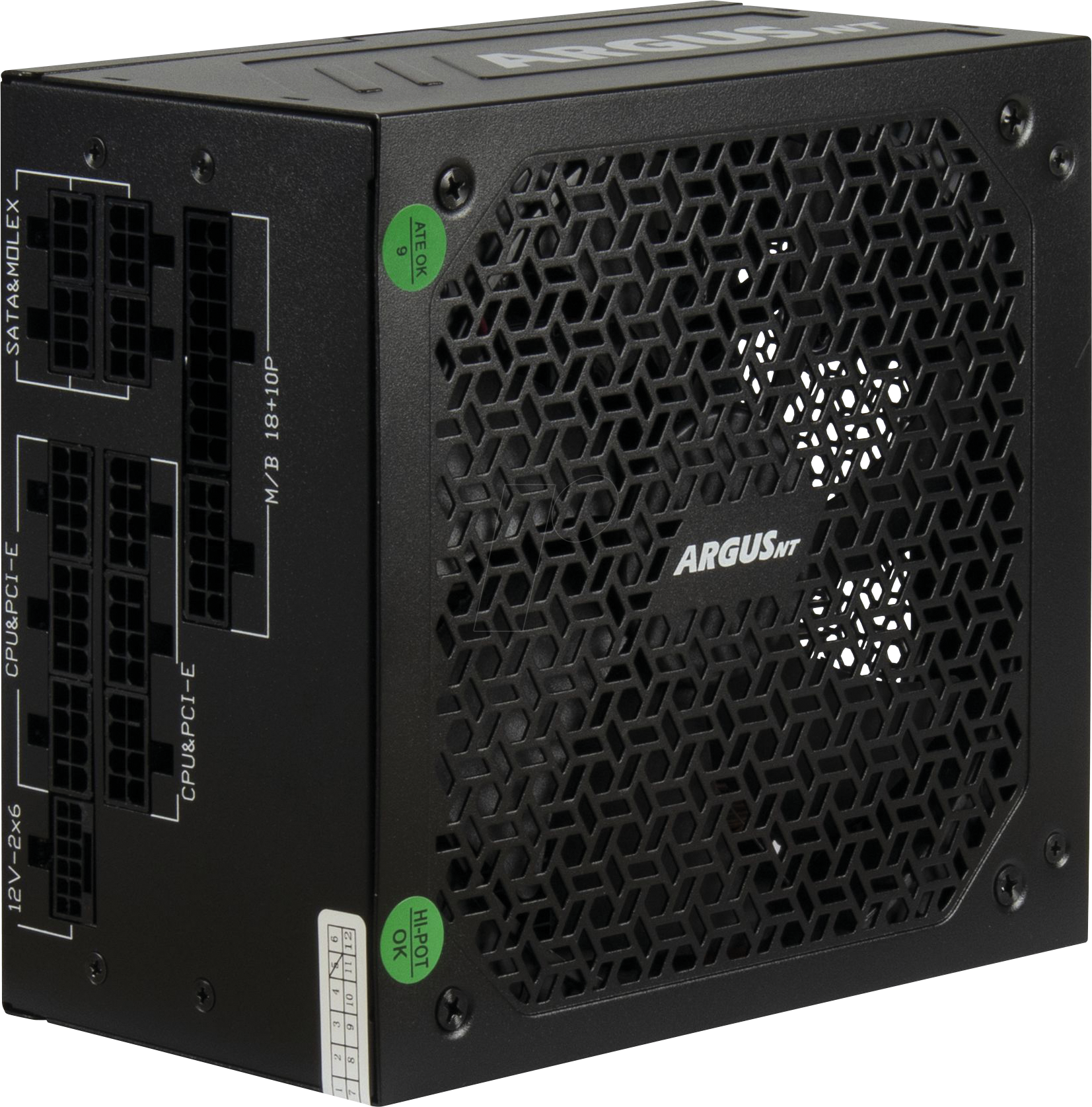 INTER-TECH POWER SUPPLY ARGUS BA4 FAN 80 PLUS GOLD