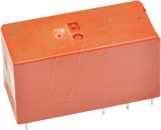 CommScope RT industrial relay rated voltage 9 V/DC 2 changeover contacts 1 pc.