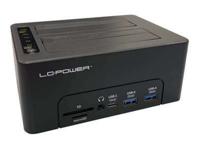 LC-Power LC-DOCK-C-MULTI-HUB, HDD