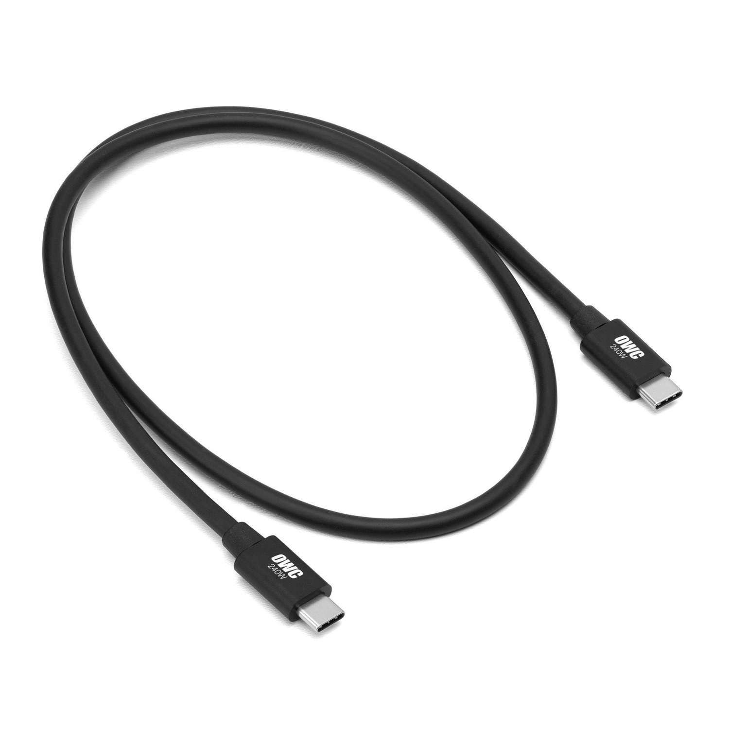 OWC 0.8m Thunderbolt 5/TB4/USB-4/C cable black