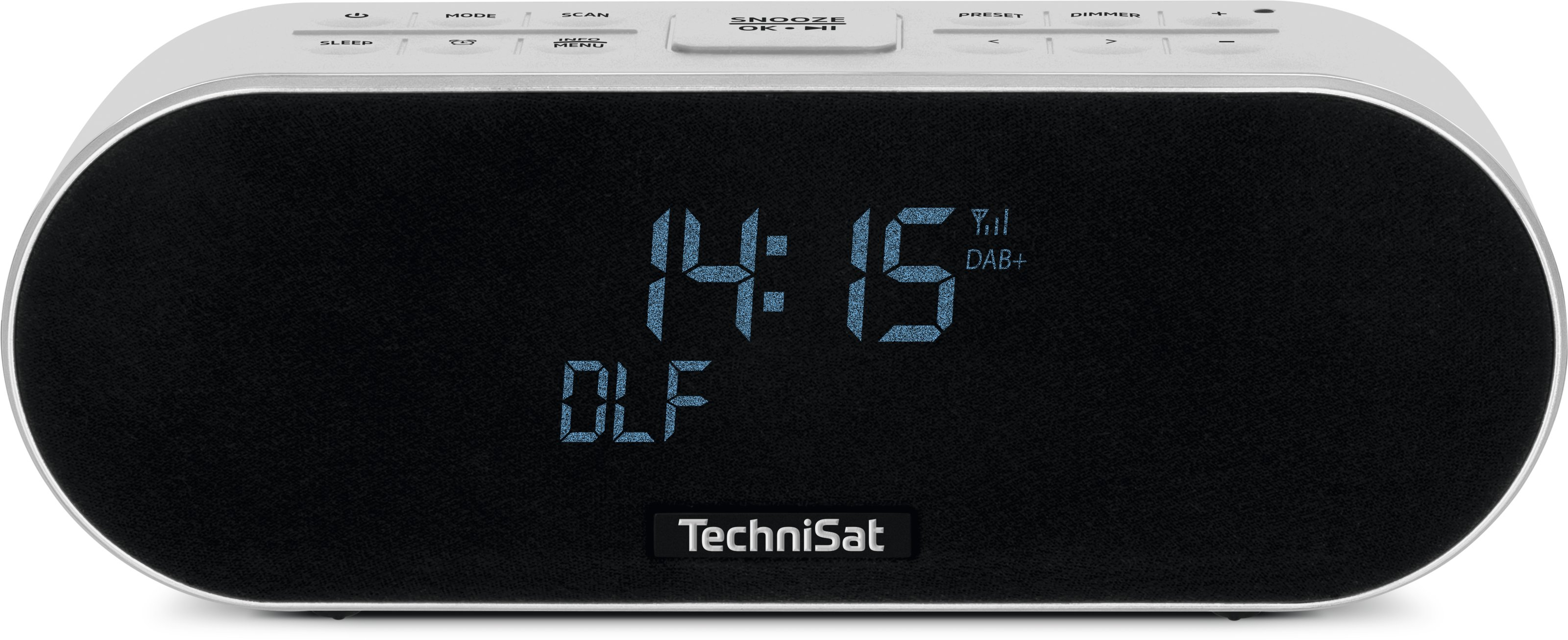 TechniSat TSAT DigitRadio 53 BT white DAB+/FM Clock Radio