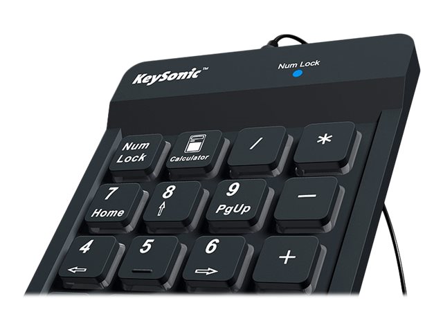 ICY BOX KeySonic ACK-118BK USB Numeric Keypad