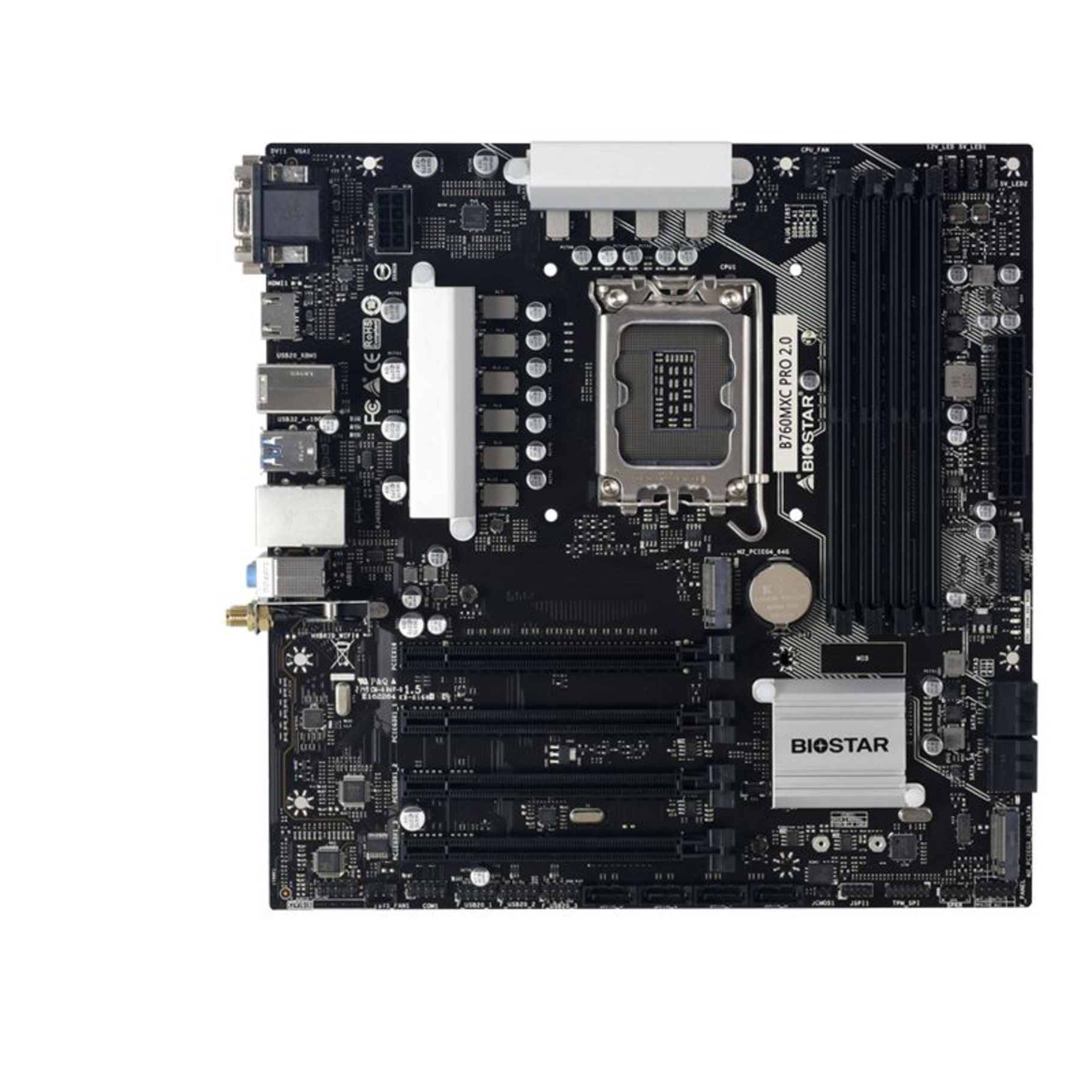Biostar B760MXC PRO (B760,S1700,mATX,DDR5)