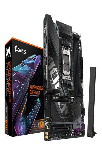 GIGABYTE X870M AORUS ELITE WIFI7 MATX MOTHERBOARD