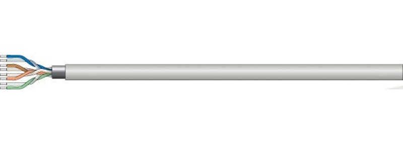 Cat6 Bulk Cable, Solid, 23 AWG, SFTP, 305 m (1,000 ft.) - 341165