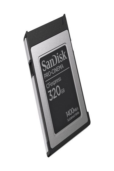SanDisk PRO-CINEMA flashminneskort - SDCFEC-320G-GN4NN
