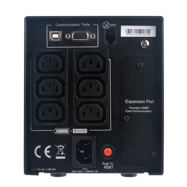 CyberPower Tower UPS PR750ELCD - UPS - 675 Watt - 750 VA - PR750ELCD