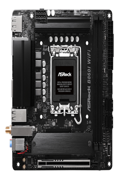 ASRock B860I WiFi - Moderkort - 90-MXBQQ-A0UAYZ