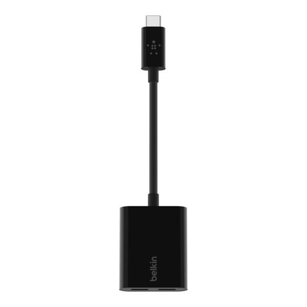 Belkin Connect Audio Charge USB-C till USB-C - F7U081BTBLK