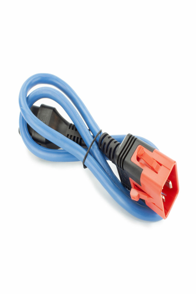 ACT Powercord C19 IEC Lock - C20 Dual Locking blue PC3638 - Current/Power Supply - 2 m