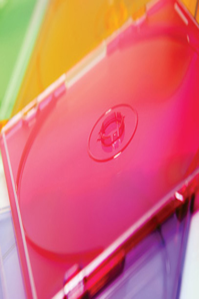 VERBATIM SLIM CD/DVD JEWEL CASE 50 PACK MULTI COLOUR - 49973