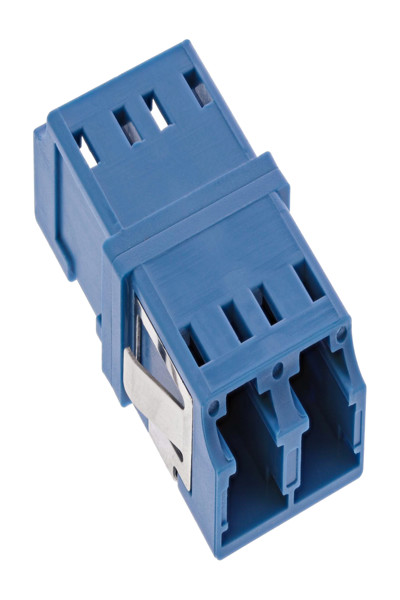 Adaptateur fibre optique en ligne Duplex LC/LC SM