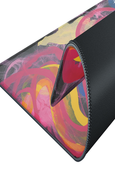 Cherry Xtrfy GP4, Multicolour, Image, Fabric, Non-slip base, Gaming mouse pad - XG-GP4-L-PINK