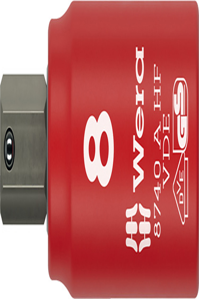 Wera 8740 A VDE 5mm Zyklop Insulated Bit Socket 1/4"