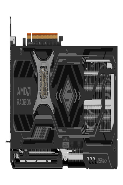 ASRock Steel Legend Radeon RX 9070 XT Dark 16GB - 90-GA5VZZ-00UANF