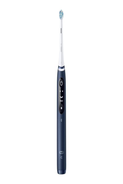 Braun iO Series 7N Sapphire Blue - Adult - Vibrating toothbrush - Daily care - Deep clean - Gum care - Sensitive - Whitening - Blue - Round - Battery - 409311