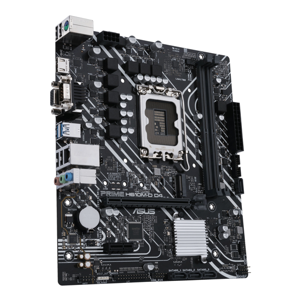 ASUS PRIME H610M-D D4 Moderkort Micro ATX - 90MB1A00-M0EAY0