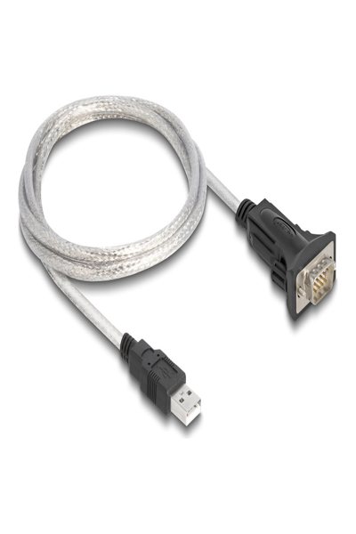 Câble USB/série Delock - USB (M) vers DB-9 (M)