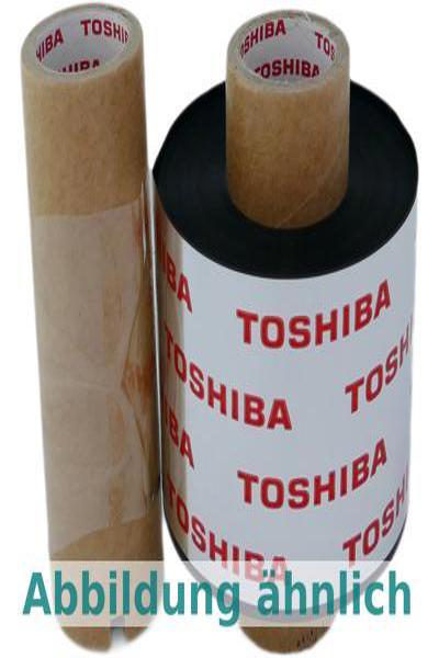 Ruban cire noir premium Toshiba BSA40066AW6F, 66 mm x 400 m