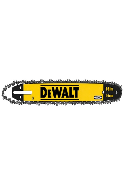 Guide-chaîne DEWALT Flexvolt avec chaîne de scie