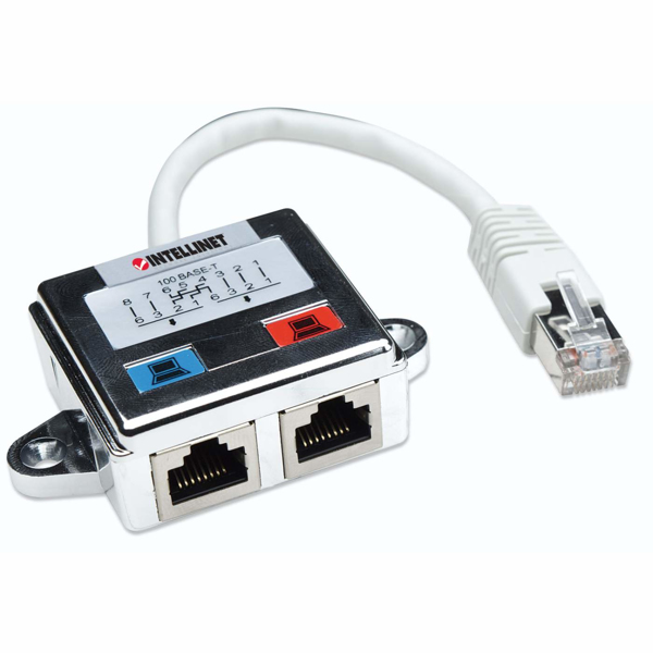 Modulær distributør - Network Splitter CAT 5 - 504195
