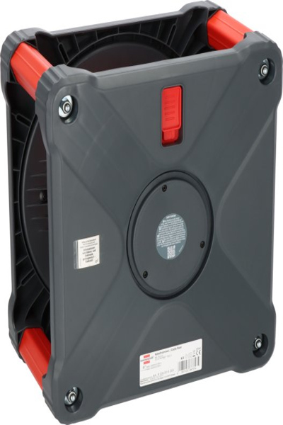 Brennenstuhl 9201330210, Svart, Röd, Plast, 5 AC-uttag, Typ E / F, Rak, 33 m - 9201330210