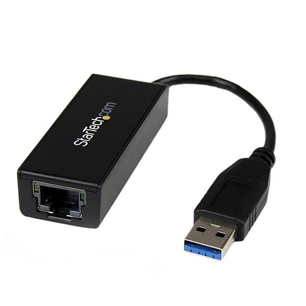 StarTech USB 3.0 to Gigabit Ethernet NIC Network Adapter - Wired - USB - Ethernet - 5000 Mbit/s - USB31000S