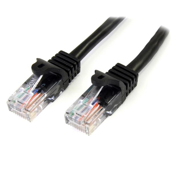 StarTech Cat5e Network Cable 1m - 45PAT1MBK