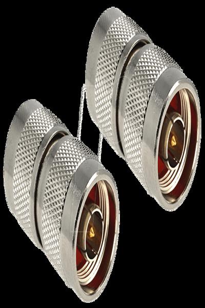 Delock RF-kopplare - N-kontakt hane till N-kontakt hane - 88794