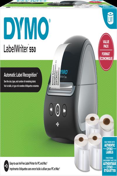 Dymo LabelWriter 550 Value Pack - Label Printer - Label Printer - 2147591