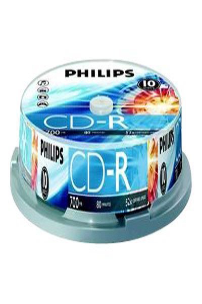 Philips CR7D5NB10 - 10 x CD-R - CR7D5NB10/00