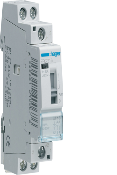 Hager ERC216 Gris 230V 16A