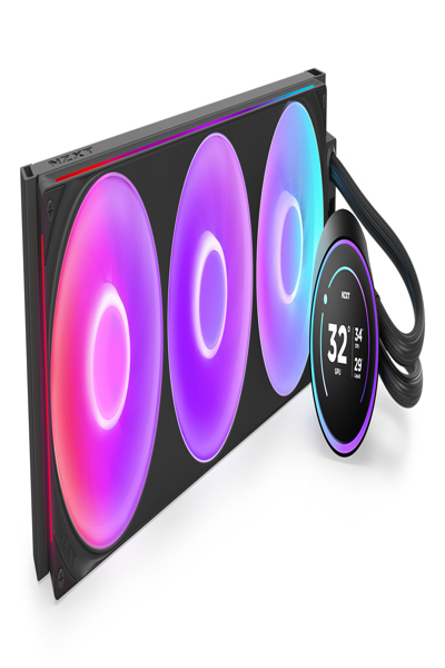 NZXT Kraken Elite 420 RGB mm schwarz - RL-KR42E-B2