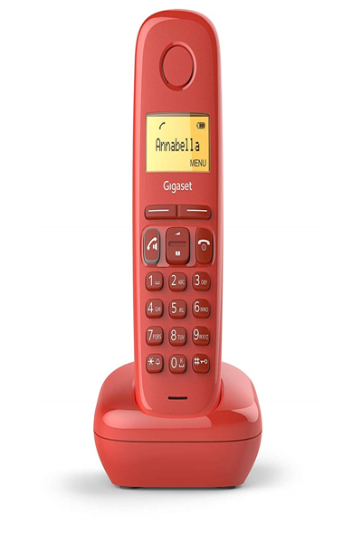 Gigaset A270 DECT Phone Wireless Handset Red - S30852-H2812-D206