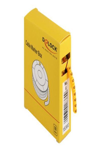 Delock Cable Marker Box, No. 6 - 18360