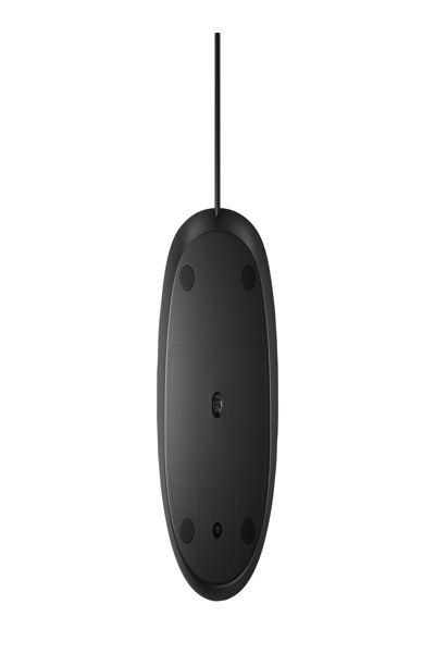 HP 128 LSR WRD Mouse: Ambidextrous, Laser, USB Type-A (Bulk 120) - 265D9A6